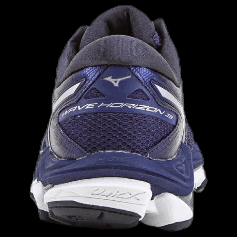 New Mizuno Wave Horizon 3 Black/Grey Blå
