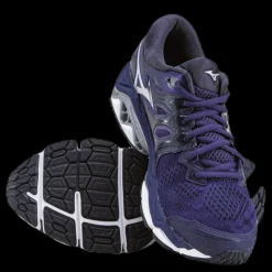 New Mizuno Wave Horizon 3 Black/Grey Blå