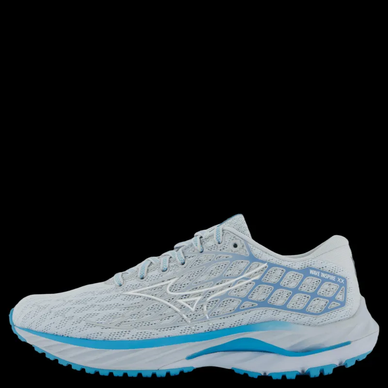 New Mizuno Wave Inspire 20 W Plein Air/river Blue Blå