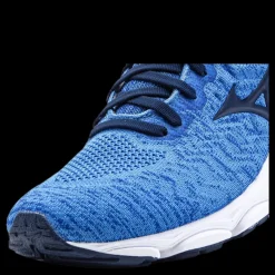 Discount Mizuno Wave Inspire Waveknit Blue/White Blå och Vit