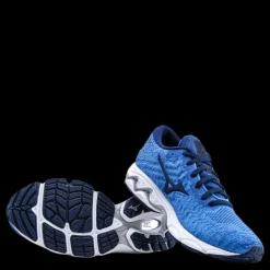Discount Mizuno Wave Inspire Waveknit Blue/White Blå och Vit