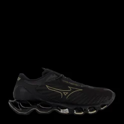 Mizuno Wave Prophecy 12 Black/ge Gold Svart Discount
