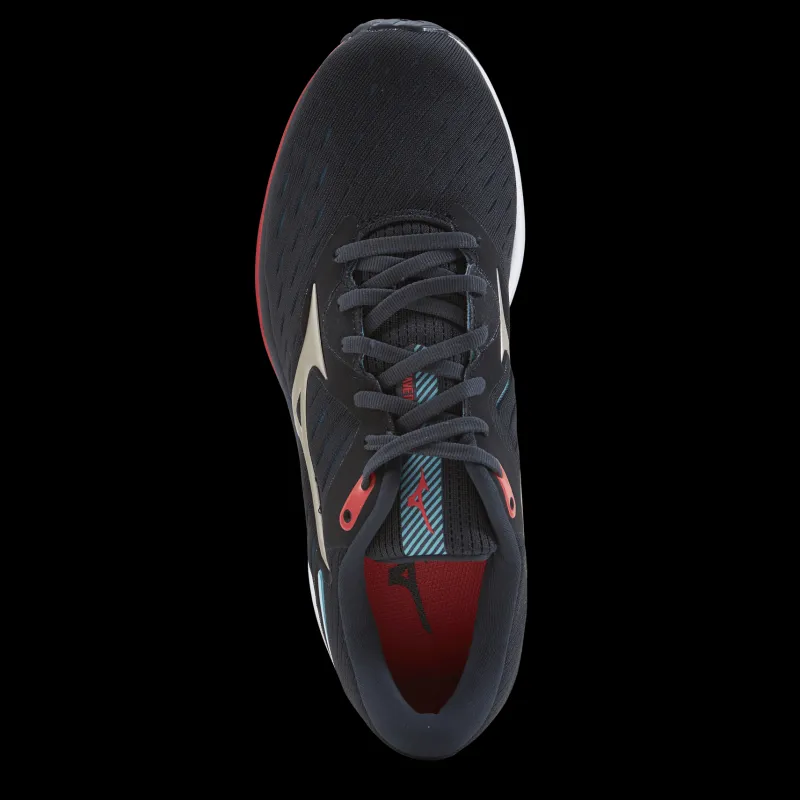 Mizuno Wave Rider 24 Blue/Grey/Red Blå, Grå och Röd Outlet