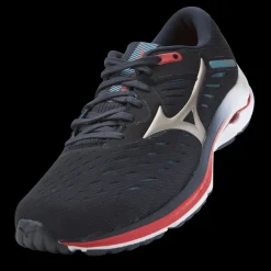 Mizuno Wave Rider 24 Blue/Grey/Red Blå, Grå och Röd Outlet