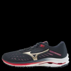 Mizuno Wave Rider 24 Blue/Purple/Gold Flerfärgad Best