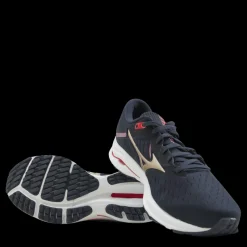 Mizuno Wave Rider 24 Blue/Purple/Gold Flerfärgad Best