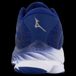 Outlet Mizuno Wave Rider 27 Navy Peony/sharp Green/swim Ca Blå