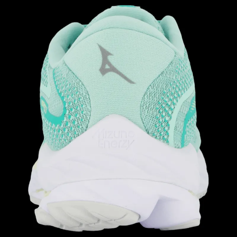 Mizuno Wave Rider 27 W Eggshell Blue/white/anise Flow Blå Clearance