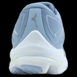 Mizuno Wave Rider 25 W Heather/white/neo Lime Blå New
