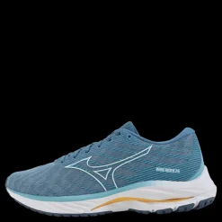 Mizuno Wave Rider 26 W Mountain Spring/white/flax Blå Hot