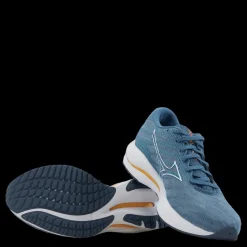 Mizuno Wave Rider 26 W Mountain Spring/white/flax Blå Hot