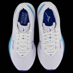 Mizuno Wave Rider 28 W White/mugen Blue/river Blue Blå och Vit Sale