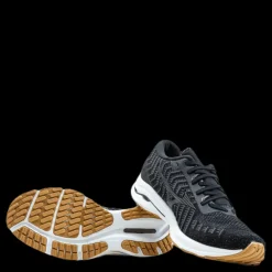 Mizuno Wave Rider 24 Waveknit Black Svart Best