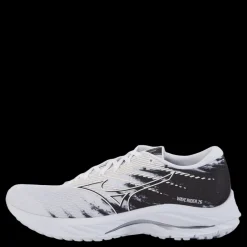 Mizuno Wave Rider 26 White/white/black Vit och Svart Clearance