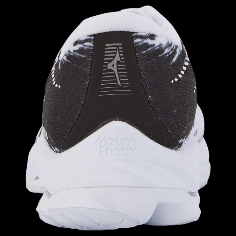 Mizuno Wave Rider 26 White/white/black Vit och Svart Clearance