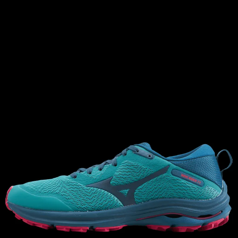 Mizuno Wave Rider Tt W Lagoon/moroccan Blue/pink Peac Turkos Discount