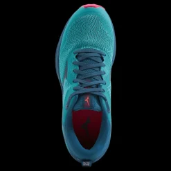 Mizuno Wave Rider Tt W Lagoon/moroccan Blue/pink Peac Turkos Discount