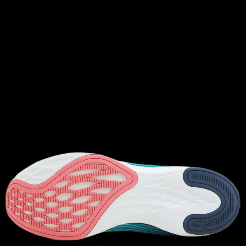 Clearance Mizuno Wave Shadow 4 Turquoise Flerfärgad