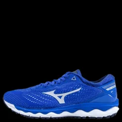 Mizuno Wave Sky 3 Blue/White Blå Best
