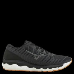 Online Mizuno Wave Sky 4 Waveknit Black Svart