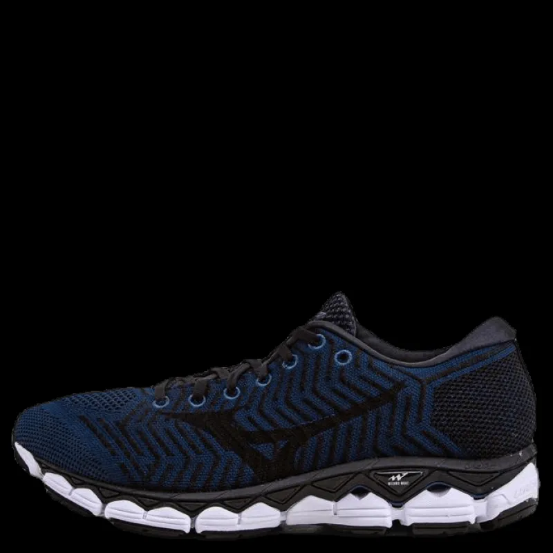 Discount Mizuno Wave Sky WK Blue/Silver Blå