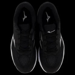 Mizuno Wave Stream 2 Black/silver/oyster Mushroom Svart