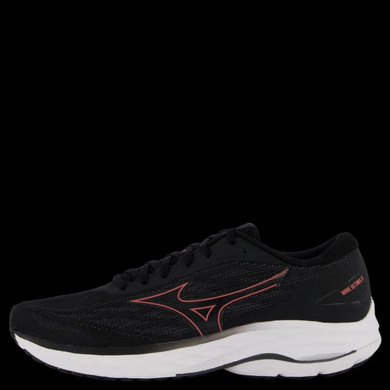 New Mizuno Wave Ultima 15 W Black/dubarry/oyster Mushroom Svart