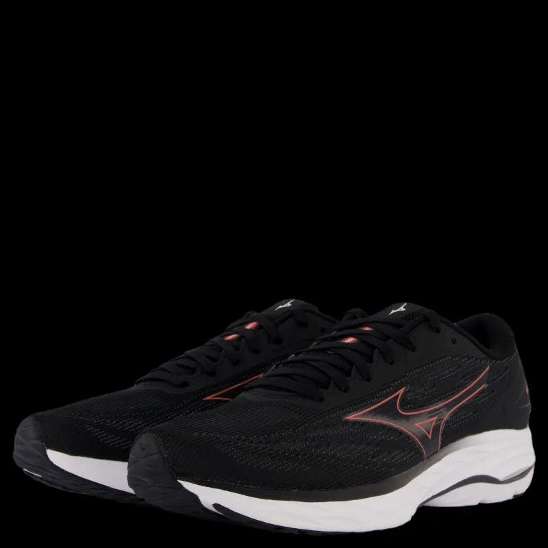 New Mizuno Wave Ultima 15 W Black/dubarry/oyster Mushroom Svart