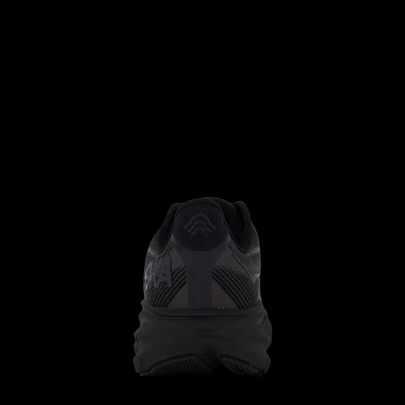 Clearance Hoka W clifton 9 Black / black Svart