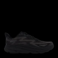 Clearance Hoka W clifton 9 Black / black Svart