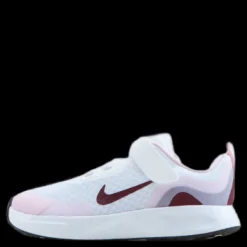 Nike Wearallday Baby/toddler Shoe White/dark Beetroot-pink Foam Vit Hot
