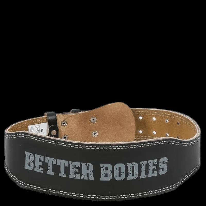 Better Bodies Weight Lifting belt Black Svart Hot