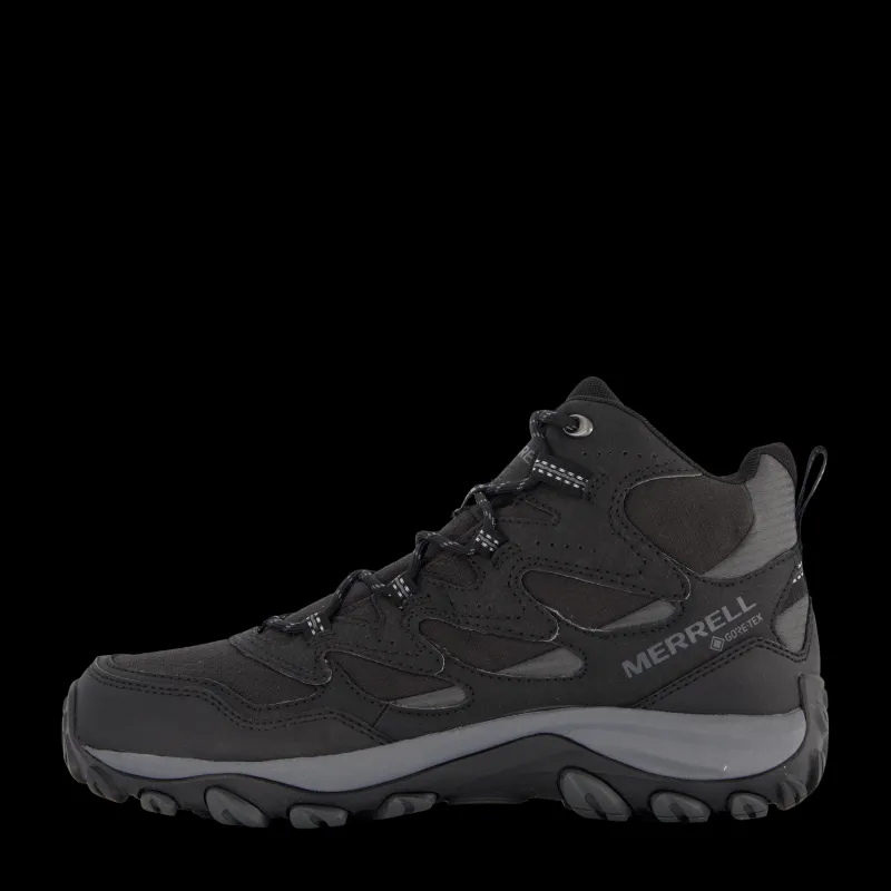 Merrell West Rim Sport Mid Gtx Black Svart New