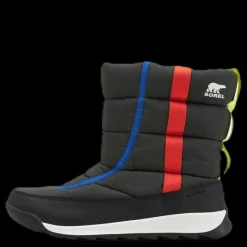 Sorel Whitney II Puffy Mid Junior Blue/Grey/Red Blå, Grå och Röd Online