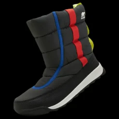 Sorel Whitney II Puffy Mid Junior Blue/Grey/Red Blå, Grå och Röd Online