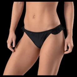 Waikani Beachwear Wikolia Frill Brief Black Svart Clearance