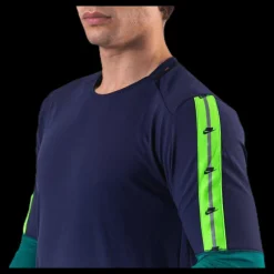 Nike Wild Run Top LS Blue/Green Svart Hot