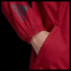 adidas Wind Jacket Lined Red Röd Clearance