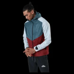 New Nike Windrunner Jacket Trail Red Röd