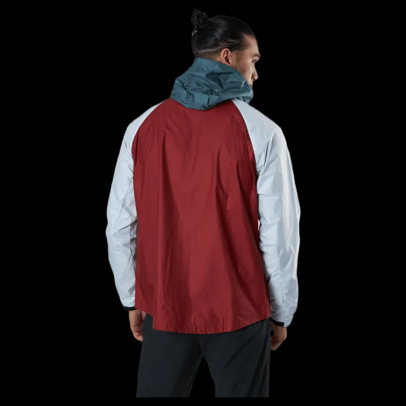 New Nike Windrunner Jacket Trail Red Röd