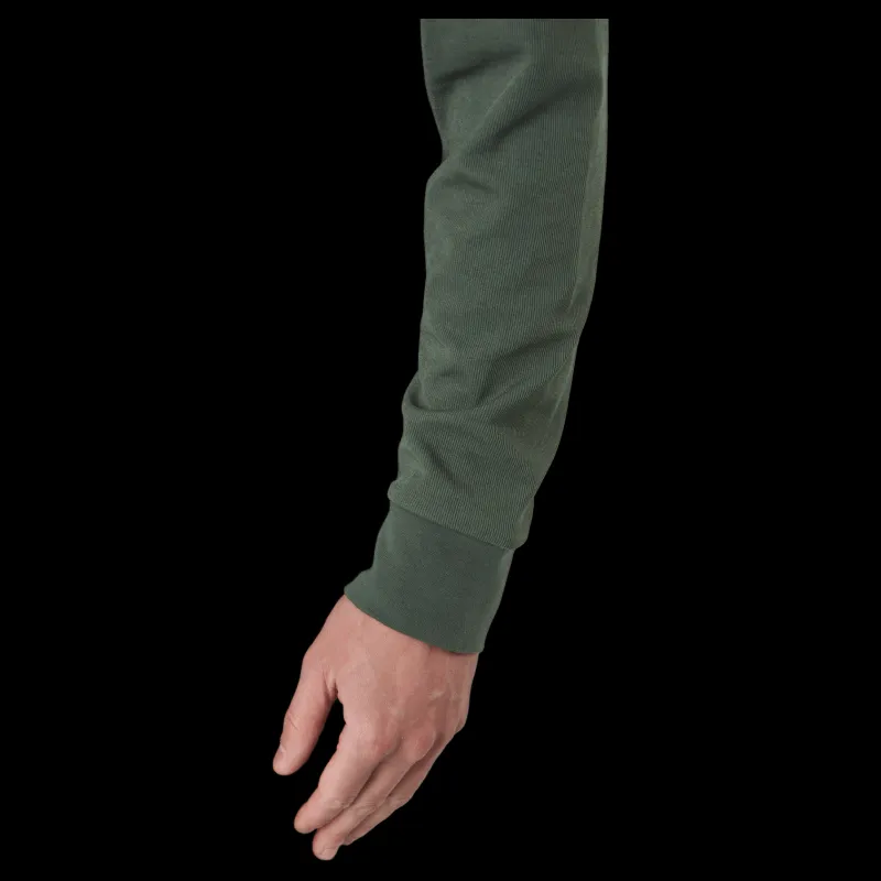 Lyle & Scott Windshield 1/2 Zip Midlayer X65 Cactus Green Grön