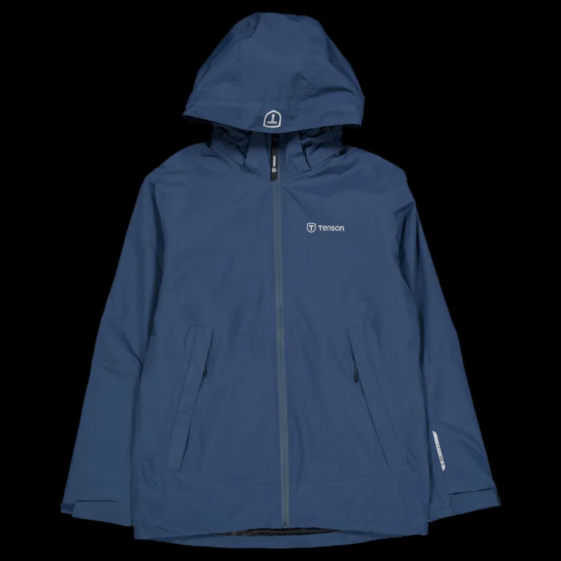 Tenson Winga Rain Jacket Men Midnight Navy Blå Hot