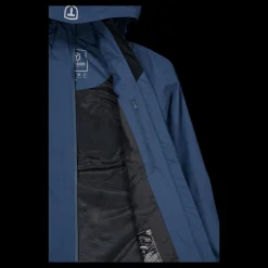 Tenson Winga Rain Jacket Men Midnight Navy Blå Hot