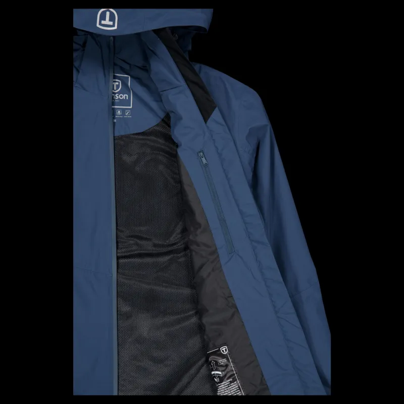 Tenson Winga Rain Jacket Men Midnight Navy Blå Hot