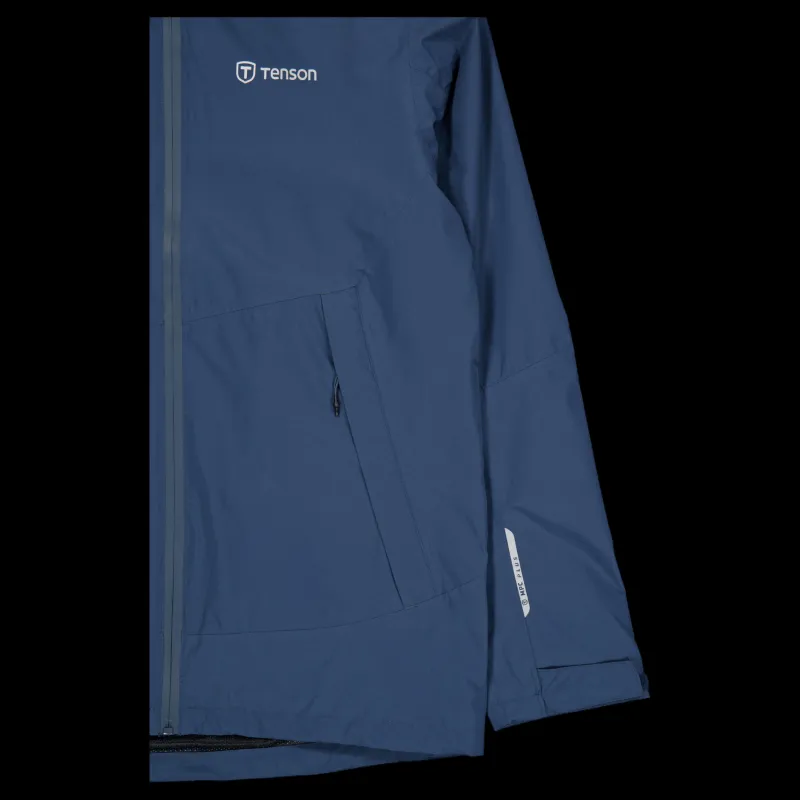 Tenson Winga Rain Jacket Men Midnight Navy Blå Hot