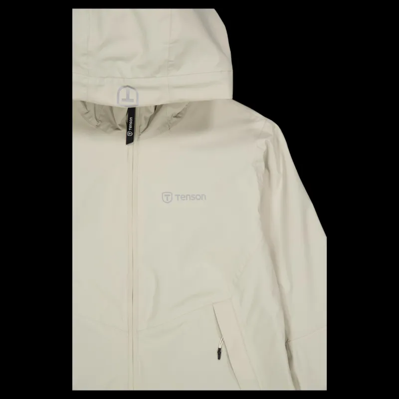 Tenson Winga Rain Jacket Women Sustained Grey