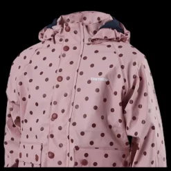 Online Tretorn Wings Fleece-Lined Rain Jacket Pink Rosa