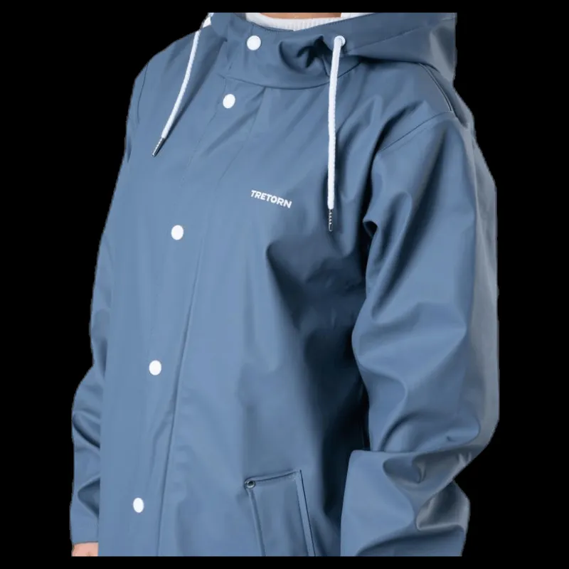 Tretorn Wings Rainjacket Stone Blue Blå Online