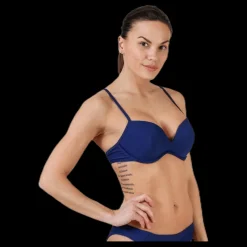 Online Röhnisch Wire Bra Blue Blå