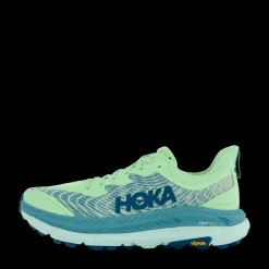 Outlet Hoka W mafate speed 4 Lime glow / ocean mist Blå